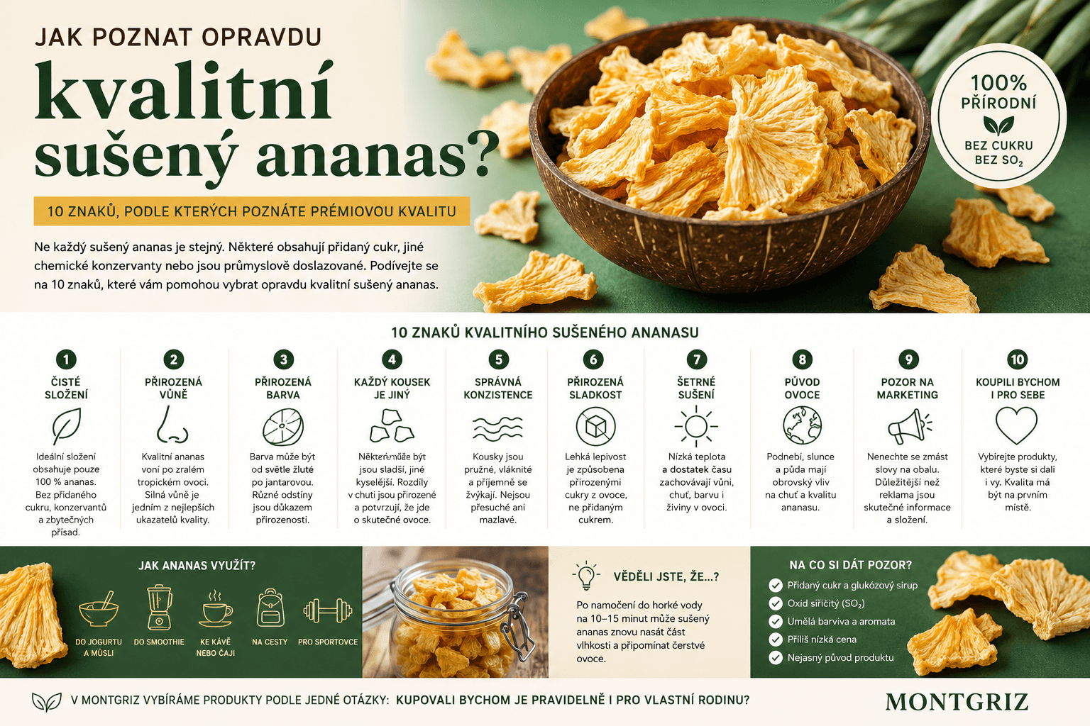 Jak vybrat ananas